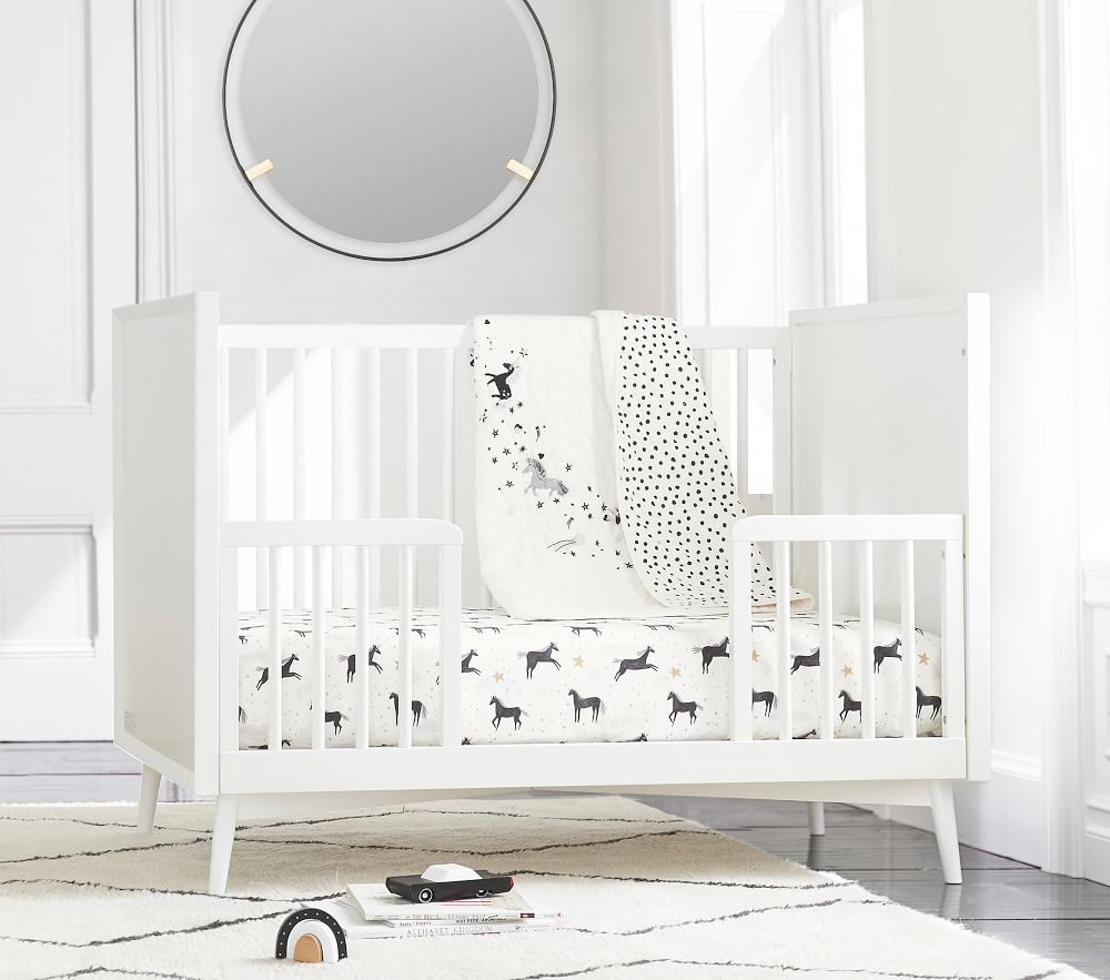 west elm x pbk Mid Century Toddler Bed Conversion Kit Only